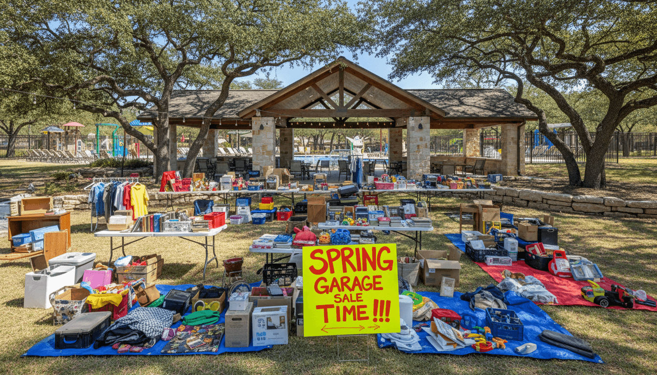 SPRING GARAGE SALE TIME!!!